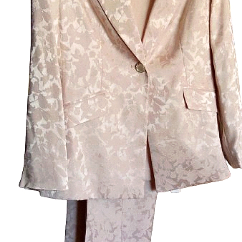 John Meyer Collection Pants Suit Champagne Color Size 8